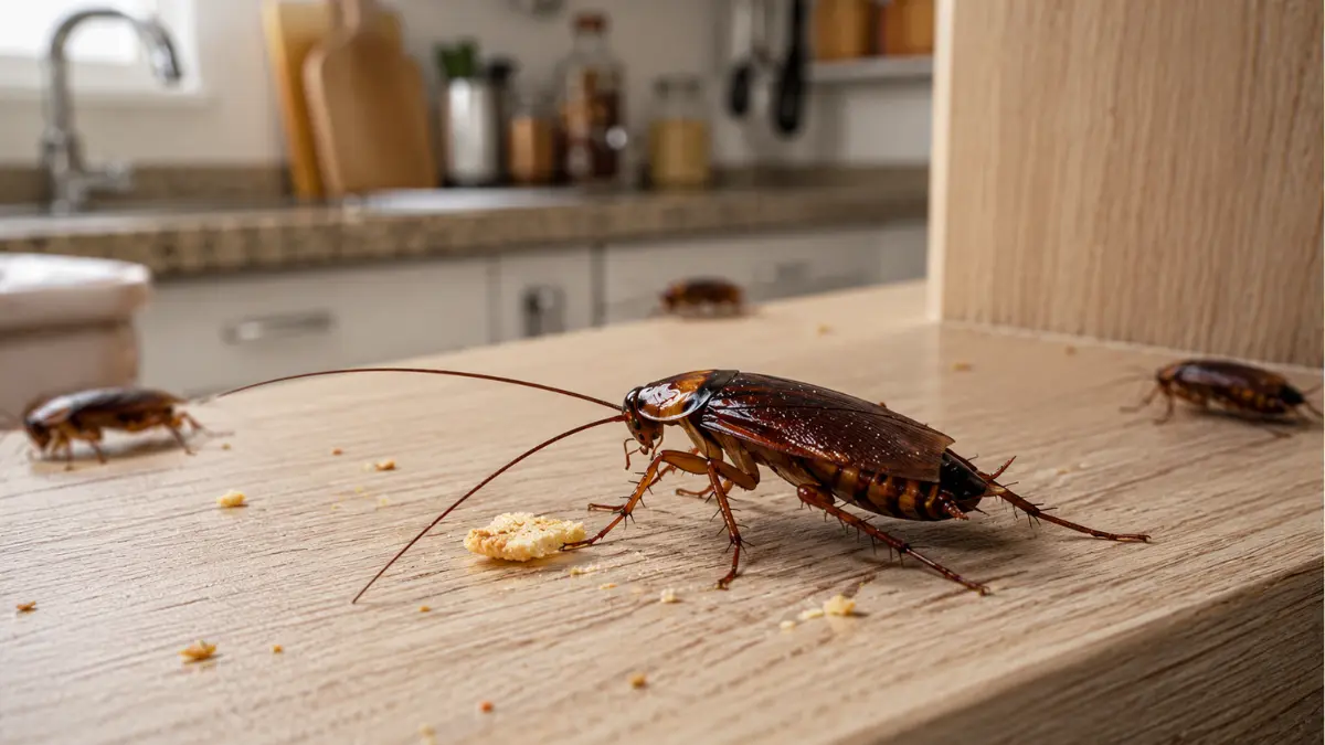 como acabar com baratas na cozinha sem espalhar veneno